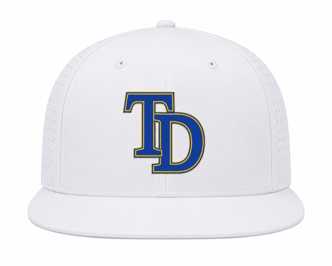 TDB White Performance Snapback